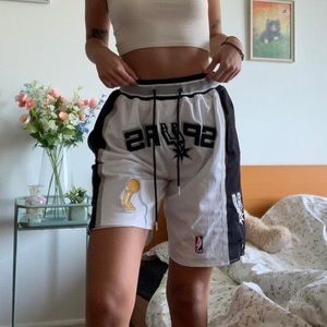 San Antonio Spurs Basketball Shorts Just Don